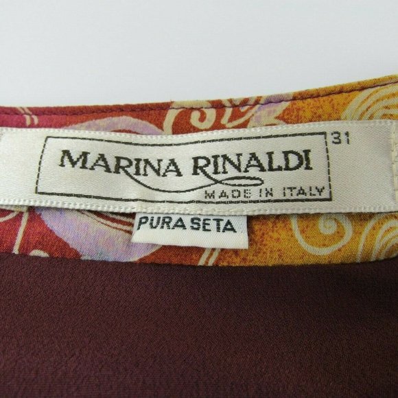 Marina Rinaldi Womens Silk Shirt - Picture 5 of 5